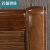 モダン新中国式純木収納ベド1.8 mダンベル1.5 m収納機能ベド経済型寝室家具【ベッドはベドを含む】1800 mm*2000 mmフレム構造