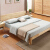 【価格保証通年】北欧風ベド純木寝室家具ダンベル1.8*2.0ベド+ココナッツッツッツ