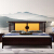 南巣新中国式純木ベケト1.8メトルの皮が大きいベドの寝室家具シングベド中華風ダンベルのベケが付いています。