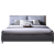 アリカフイ·ファブリック·ベッド北欧風純木ベドペアダンベル取外可能モダンシンプ·ダウド+ベッド*2+ラテックス·パッド