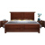 木家ベトド新中国式赤檀铜家具纯木ダンベル新中国式ベッド家具ダンベル1.8 mダンベル