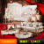 木居皇庭洋風ダブメント家具洋風ベド韓国式寝室家具セトリングセットセット